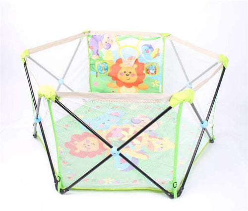 Foldable Play Pen Game Fence